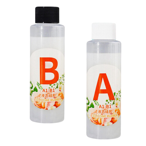 Silicone Model Making Kit Liquid Translucent Silicone Rubber Jewelry M 1