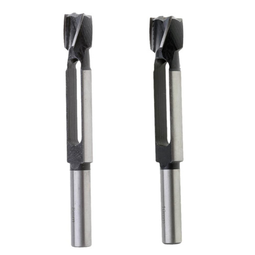 8mm + 10mm Snug Plug Cutters 13MM 1/2 Inch Shank 1