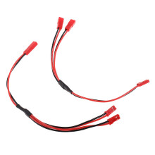 2pcs RC Lipo Battery Cable Male & Female 1:2 Y Splitter 20AWG JST Conn