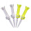 4pcs PU Plastic Golf Tees Oriented Guide Rotatable Flex Tees 76mm Trai 2