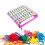 Square Knitting Loom set with Hook Needle Rope Crochet Accessories for 2