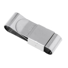 Portable Stainless Steel Chalk Holder Belt Clip For Snooker/Billard Po