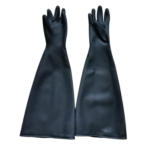 65cm Working Gloves for Sand Blasting Sand Blast Cabinet Blasting 1 Pa 2