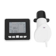 100m Wireless Ultrasonic Tank Liquid Level Meter with Temperature Sens