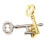 Zinc Alloy Interlock Keys Puzzles Brain Teaser IQ Test Magic Education 3