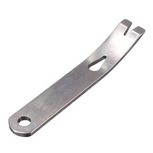 Mini Crank Crowbar Pocket Crank Shaped Scraper Stainless Steel Keychai