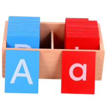 Montessori Wooden English Letters Board Teaching Aids Kids Toys Age 3+