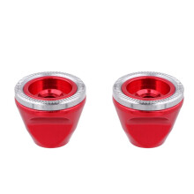 2Pcs Bike MTB M5 Wheel Hub Axle Nuts Skewer Lever Cap Bolt Nut Replace
