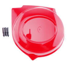 Battery Side Cover Plastic Red for Honda Monkey Bike Z50 Z50R 50J