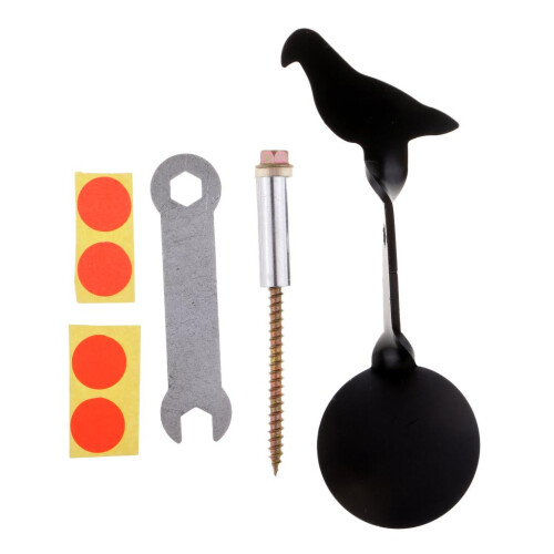Stainless Steel Spinners Target Rotate Shooting Practice Plinking Targ 2