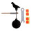 Stainless Steel Spinners Target Rotate Shooting Practice Plinking Targ 2