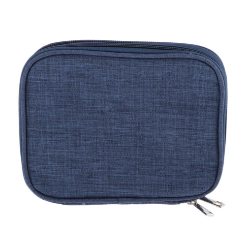 Crochet Hook Case Organizer Zipper Bag with Web Pockets Knitting Acces 2