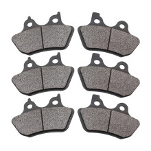 6Pcs Front and Rear Brake Pads for Harley-Davidson Vrsca/Vrscb V-Rod