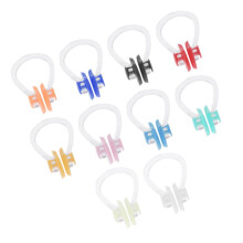 Assorted Non-slip Silicone Nose Clip Plug Nose Protector Swimming Nose