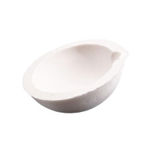 Quartz Silica Melting Crucible Melting Dishes for Sliver Scrap Refinin