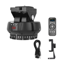 Motorized Camera Panoramic Head Lightweight 2000mAh for Phone Tripod M