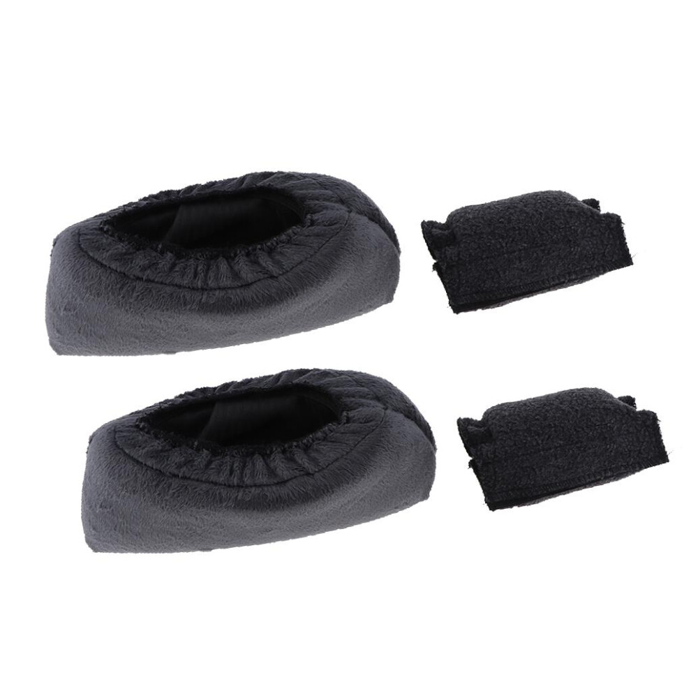 Crutch Replacement Part Set Underarm Pad Covers&Hand Grip Crutch Acces
