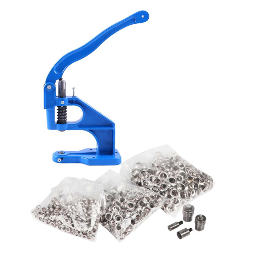 Hand Pressing Grommet Eyelets Machine Sewing Tool Snap Fastener Dies M 1