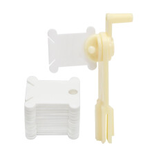 120pcs Embroidery Floss Bobbins with Winding Machine for Sewing/Embroi
