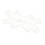 Keyring Key Chain Acrylic Leather Craft Pattern Stencil Template DIY 2