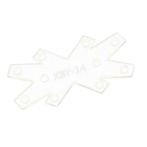 Keyring Key Chain Acrylic Leather Craft Pattern Stencil Template DIY