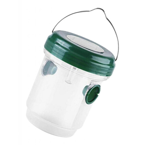 Solar Powered LED Wasp Trap Hornet Catcher Insets Capture Tool