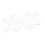 Keyring Key Chain Acrylic Leather Craft Pattern Stencil Template DIY 3