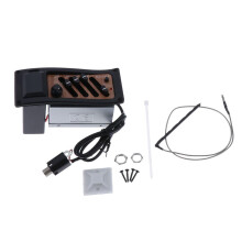 Acoustic Guitar EQ-7545R 4 Band Preamp Amplifier Pickup with Battery B