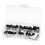 80pcs Running Rig Stop,Quick Change Clip, Carp Run Ring, Fishing Ring 3