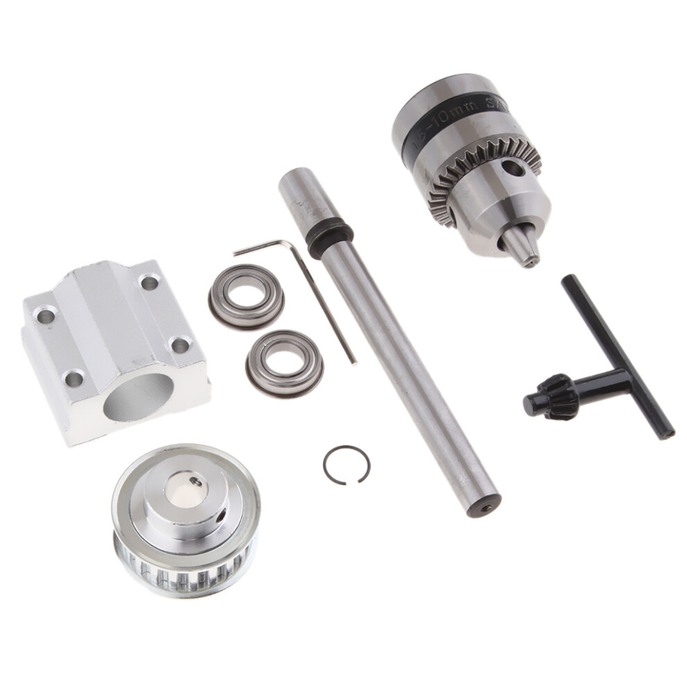 Table Saw Bench Drill Spindle Assembly Diy Woodworking B12 Drill Chuck 6901423083868