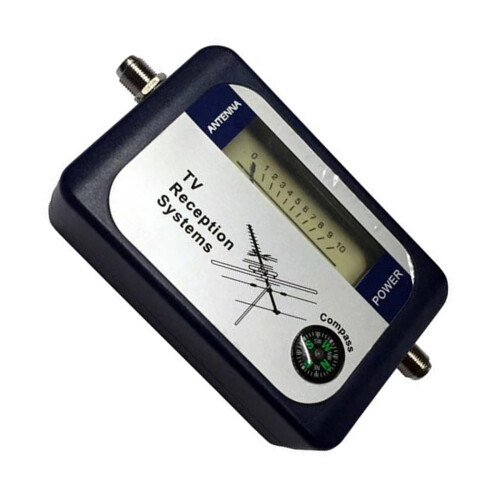 TV Antenna Finder Meter Lightweight LCD Display Electronic Buzzer Hand 2
