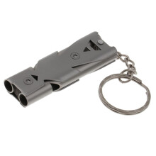 Outdoor Double Tube Emergency Survival Whistles for Parrot Dog Trainin