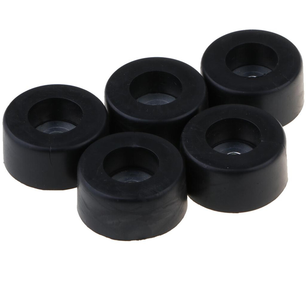 5 Pieces 38X19mm Cabinet Amplifier Speaker Isolation Rubber Feet Pads 6901423094857