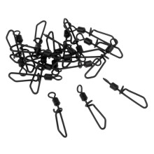 20pcs Fishing Connector Quick Change Swivels Carp Fishing Accessories