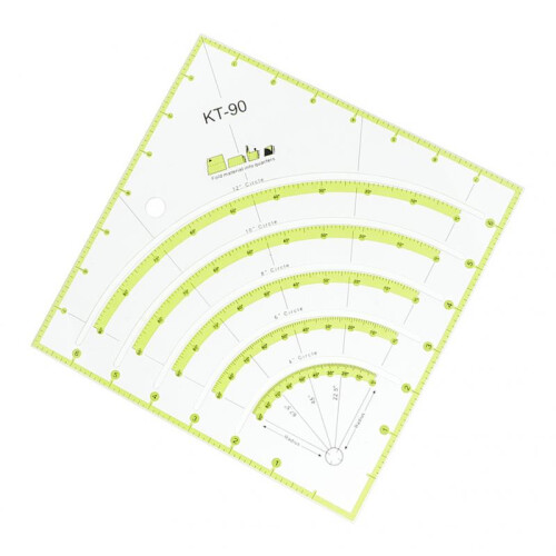 Multi-funcion Acrylic Square Quilting Template Patchwork Tailor Sewing 2