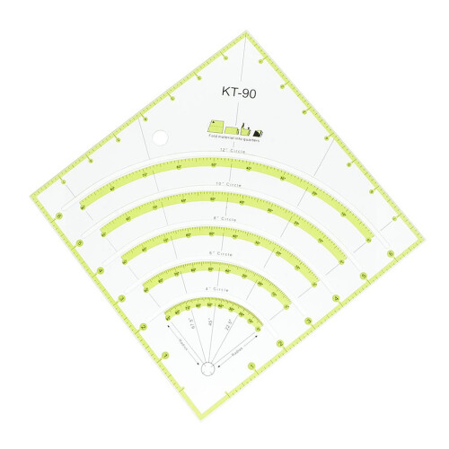 Multi-funcion Acrylic Square Quilting Template Patchwork Tailor Sewing 1