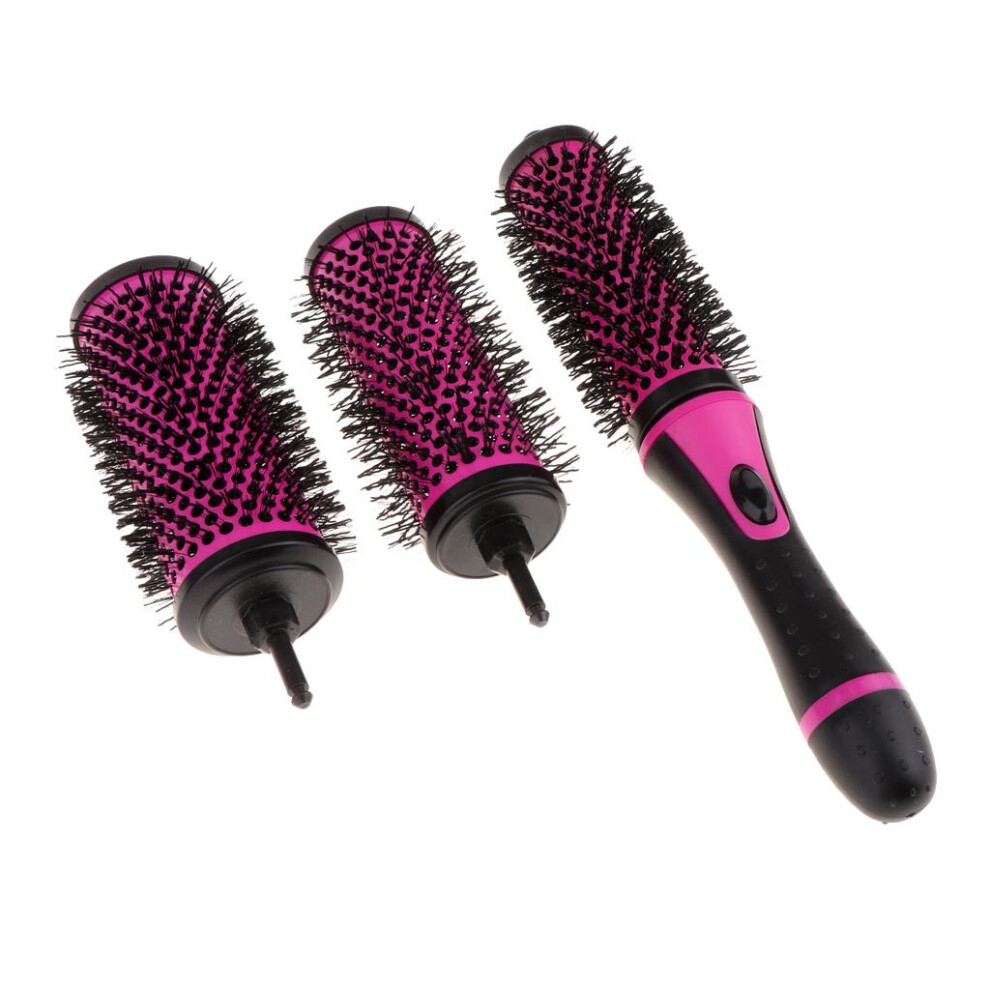 Detachable Round Barrel Brush Hair Roller Professional Salon Styling B