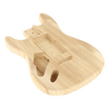 Unfinished Guitar Body Handcrafted Maple Wood ST Replacement Polished