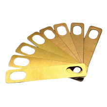 8x Instruments Brass Shims Durable Guitar Neck Shims for Replacement S
