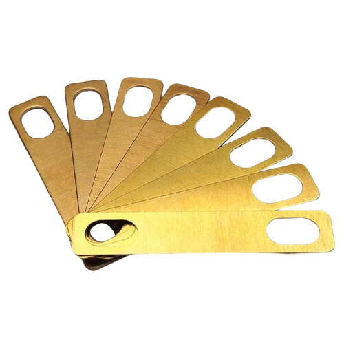 8x Instruments Brass Shims Durable Guitar Neck Shims for Replacement S 2