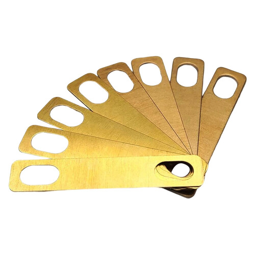 8x Instruments Brass Shims Durable Guitar Neck Shims for Replacement S 1