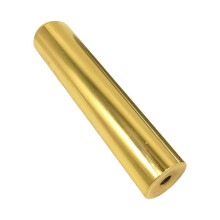 Solid Steel Tone Bar Slide Musical Gold Chrome Guitar Lap Slide Steel