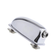 Silver Single End Tom / Snare Drum Lugs with Mounting Screws