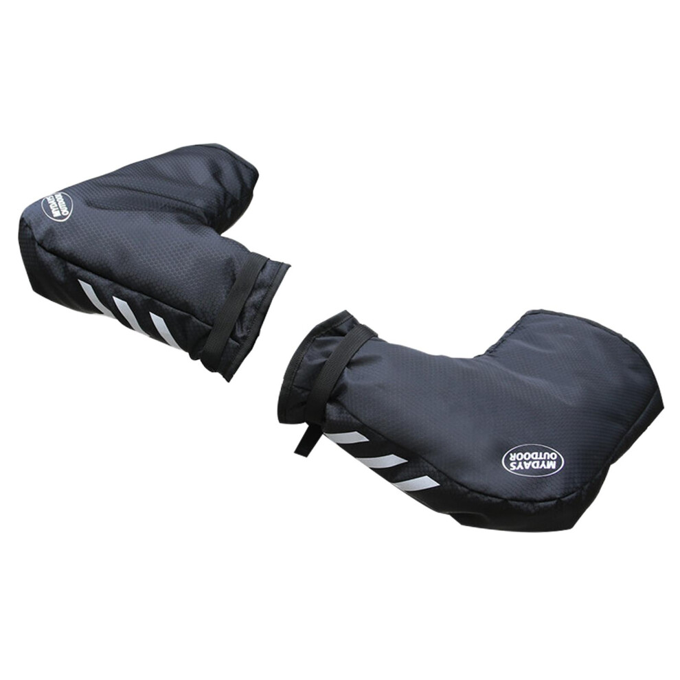Handlebar Mittens Oxford Cloth Thermal Gloves Mitts For Motorbike Biki 6901423112742