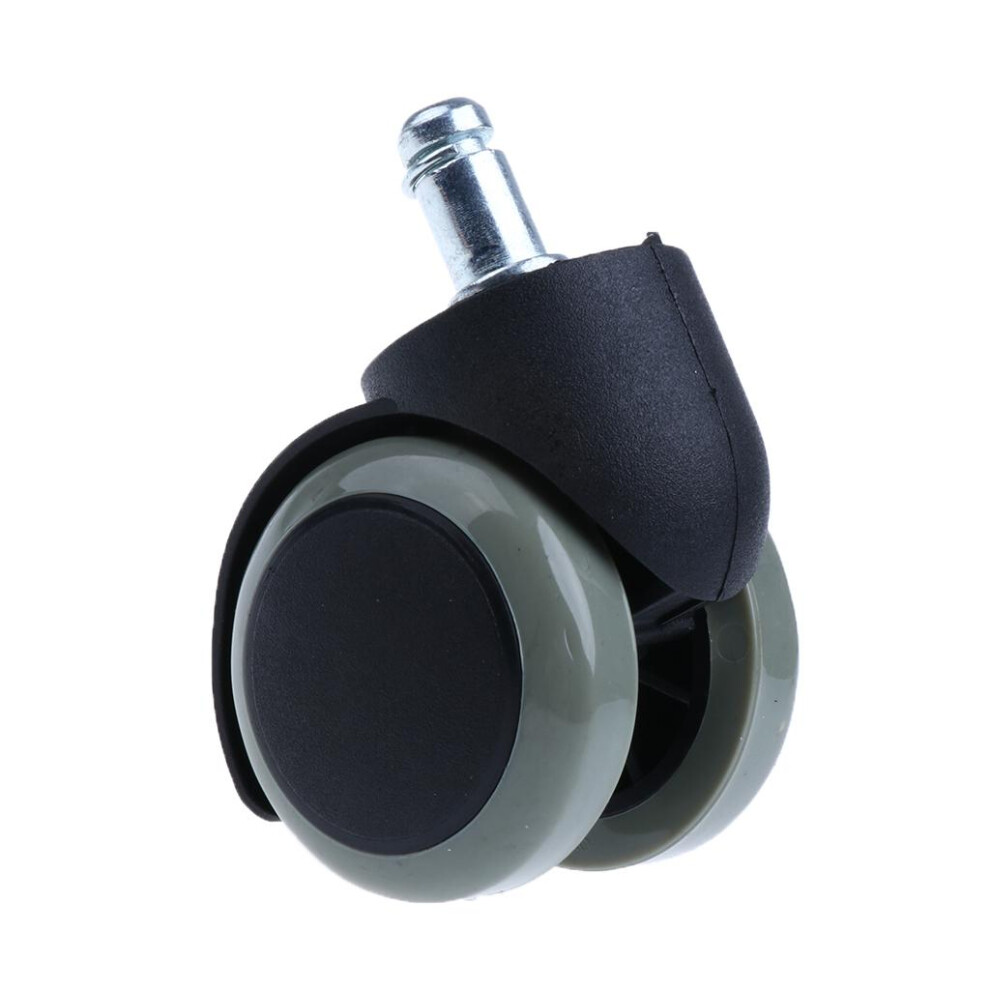 2'' Office Chair Universal Swivel Wheel Caster Replacement Rubber Pu N 6901423103665
