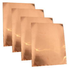 4 Pieces Guitar Copper Foil Tape Single Conductive Adhesive Sheet 30x2