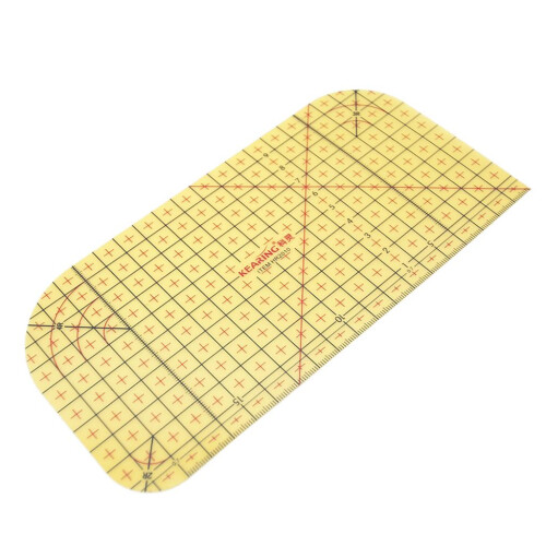 DIY Patchwork Hot Ironing Control Ruler Sewing Tools Knitting Accessor