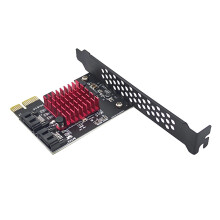 Pci-Express 2 Ports Card Jmb582 Replacement for HDD SSD Computers PC B