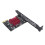 Pci-Express 2 Ports Card Jmb582 Replacement for HDD SSD Computers PC B 1