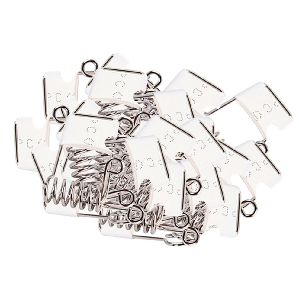 30Pcs Led Panel Spring Clip Ceiling Lamp Spotlight Fixed Circle Spring 6901423097773